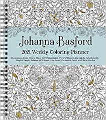 Take a peek at this great artwork on johanna basford's colouring. Johanna Basford 2021 Weekly Coloring Planner Calendar Amazon De Basford Johanna Fremdsprachige Bucher