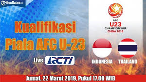 Link live streaming yang tersedia akan aktif dan dapat diakses tepat saat sepak mula dilakukan, yakni pukul 17.00 wib. Jadwal Kualifikasi Piala Asia U23 2020 Indonesia Vs Thailand Jumat 22 3 Jam 17 00 Wib Live Rcti Tribun Batam