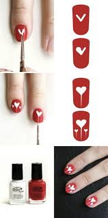 Unghie San Valentino Tutorial Con Cuori Unghie Unghie Facili Unghie San Valentino