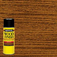 I particularly like minwax polyshades in classic black and have been using it for many years. Minwax Wood Finish Aerosol Red Oak 11 5 Oz Walmart Com Walmart Com