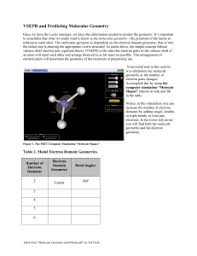 How does molecule shape change with different numbers of bonds and electron pairs? Phet Molecular Geometry And Vsepr Models