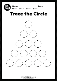Students can make shapes with toothpicks and play dough or marshmallows. Circle Shape Worksheets For Kids Kids Nex