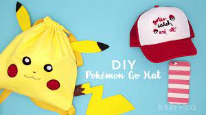 Brit Co Video Video Video Pokemon Diy Pokemon Craft Pokemon Hat