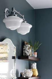 1920s Bathroom Renovation Our True To Period Remodel Average But Inspired Vintage Bathroom Lighting Vintage Bathroom Light Fixtures 1920s Bathroom