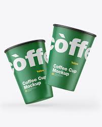 8,000+ vectors, stock photos & psd files. Paper Coffee Cups Mockup In Cup Bowl Mockups On Yellow Images Object Mockups