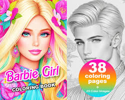 Barbie Coloring Page
