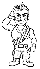 Gambar bunga matahari hitam putih simple gambar bunga. 15 Gambar Tentara Hitam Putih Gambar Mewarnai Iqna