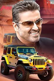 I'm sharing this because George and my yellow Jeep Wrangler are two of my  favorite things 💛. Driving around with the top down and blasting George's  music 🎶 🎵 is priceless. Have