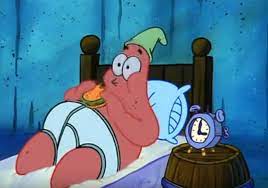 Patrick Eating A Krabby Patty Funny Pictures Spongebob Laugh