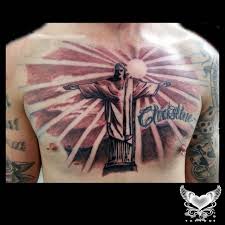 It was my first tattoo; 40 Amazing Christ The Redeemer Tattoos Body Art Guru