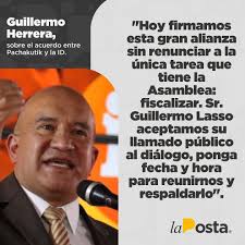 Esto dijeron varios personajes de lD y Pachakutik sobre su acuerdo.