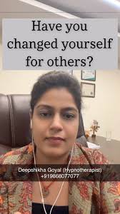 Have you changed yourself to suite the ideologies of others? Do you know  who you are? Are you realising that you are losing your own identity in the  hands of other people! #hypnosisworks ...