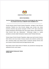 Savesave surat penangguhan program for later. Garis Panduan Hebahan Berkaitan Pandemik Covid 19