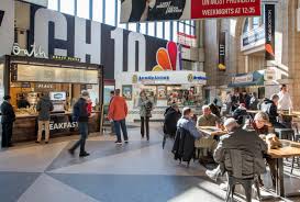 The historic train terminal, opened in 1898, now serves thousands of commuters, travelers, shoppers, and diners each day. South Station