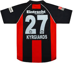 Maybe you would like to learn more about one of these? 2006 07 Eintracht Frankfurt Match Worn Home Shirt Kyrgiakos 27 V Werder Classic Retro Vintage Football Shirts