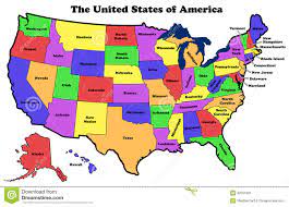 Mapa De Usa Con Nombres De Los Estados Mapa De Estados Unidos Con Nombres Del Estado Stock De Ilustración -  Ilustración De America, Indiana: 30331691