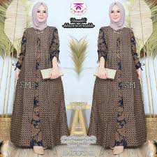 Banyak model dan jenis fashion yang kini beredar di pasaran. Harga Model Baju Batik Gamis Terbaik Juli 2021 Shopee Indonesia
