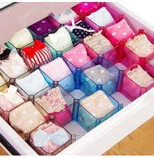 Stay away from the hassle of sorting and. Creative Drawer Diy Grid Storage Box Underwear Holder Socks Organizer Jewelry Storage Case