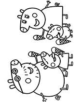 This delightful peppa pig birthday party was submitted by lea svizzero of eventoile. Printable Peppa Pig Coloring Pages For Free George Topcoloringpages Net
