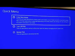 Ps4 How To Enter Rest Mode Turn Off Ps4 Restart Ps4 From Quick Menu Youtube