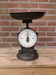 Maybe you would like to learn more about one of these? Vintage Salter S No 50 Family Scale Vintage Scale Vintage Old Scales