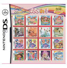 Juego de nintendo ds michael jackson the experience. Cartucho De 486 Juegos En 1 Para Nintendo Nds Ndsl Ndsi 3ds 2ds Juego De Coleccion De Cartas Aliexpress