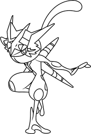 Download and print free greninja pokemon coloring pages. Greninja Pokemon 6 Coloring Page Anime Coloring Pages