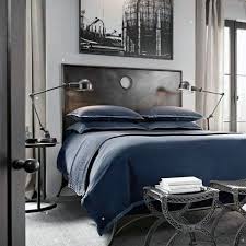 Navy Bachelor Pad Bedroom Accessories For Men Interior Design Bedroom Apartment Bedroom Design Mens Bedroom