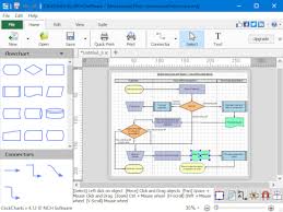 clickchart is a free diagram flowchart software for windows 10