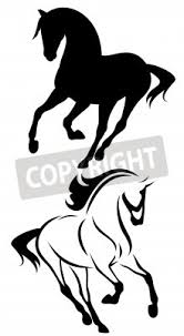 Download 1,300+ royalty free running horse outline vector images. Beautiful Running Horse Vector Outline And Silhouette Black Fototapete Fototapeten Rennpferd Galopp Mustang Myloview De