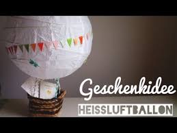 Black days 20% rabatt mit code:black2020. Diy Hochzeitsgeschenk Heissluftballon Diy Inspiration Youtube