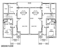 4 Bedroom Semi Detached Duplexes Our Smart Cities Duplex Floor Plans Duplex Plans Bedroom Floor Plans