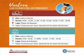 Durante el encuentro, cada gobernador expuso su propuesta de regreso a clases a partir del mes de agosto. Noticia Vuelven Las Clases De Entrenamiento Funcional A Los Parques Urbanos