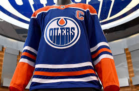 Celebrate the oilers' jersey history by owning a famous piece of jersey artwork: Edmonton Oilers Show Off Retro Uniform 40th Anniversary Patch Sportslogos Net News