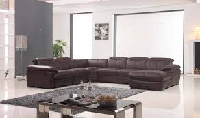 Know up front exactly what you'll owe, with no hidden costs and no surprises. Large Brown Leather Contemporary Sectional Set With Recliner Chair Portland Oregon Esf 2146