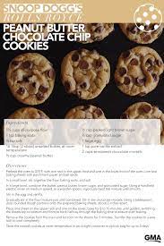 Try Snoop Dogg S Peanut Butter Chocolate Chip Cookie Recipe Butter Chocolate Chip Cookies Cookie Recipes Chocolate Chip Peanut Butter Dog Cookie Recipes