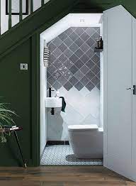 Small Bathrooms Big Ideas For Pint Sized Plots Homes Interiors Scotland Bathroom Under Stairs Small Bathroom Remodel Designs Small Toilet Room