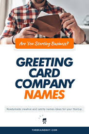 Choosing a business type while you can focus on making cards using techniques such as rubber stamping, calligraphy, origami, or paper cutting, a growing number of card makers are digitally designing cards that can be personalized to suit the needs of their clients. Pin On Business Names Ideas