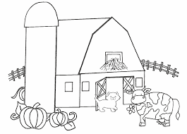 Also check out our other animal coloring pages with a variety of drawings to print and paint. Cat And Cow In A Farm Coloring Page Free Printable Coloring Pages For Kids