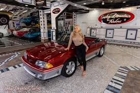 Image result for Bright Red 1991 Mustang