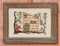 Vintage pearled barley using classic colorworks and dmc floss. Ink Circles Red S Tree House Counted Cross Stitch Patterns At Thecottageneedle Com 2018 Nashville Market Kanavice Ve Tablolar