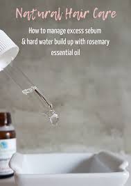 The vinegar reacts with the minerals and will eat at the minerals every time you shampoo. How To Manage Excess Scalp Sebum And Hard Water Build Up Naturally Holisticniss