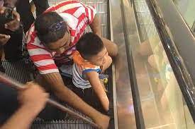 Consider the potentially liable parties and common causes of escalator accidents: Boy S Hand Trapped In Mall Escalator Asia News Top Stories The Straits Times