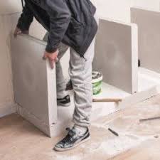 Coller Les Carreaux Au Sol Meuble Cuisine Fabriquer Cuisine Cuisine Beton