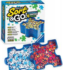 Transport your puzzles safely with our nifty jigsaw boards, puzzle mats, fixative glue and sorting trays, including the durable roll up puzzle mates puzzle & roll ideal for storage in small spaces to the rigid. Jigsaw Puzzle Sorting Trays Waterstones