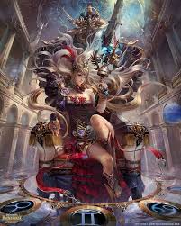 Polaris Queen Cassiopeia By Yu Cheng Hong Fantasy 2d Cgsociety Art Fantasy Women Concept Art