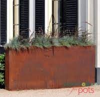 Corten planters are extremely durable corten is a structural steel. Corten Steel Planters Passion For Pots