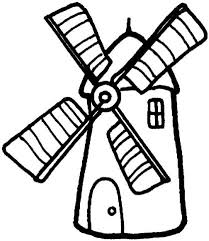 Windmill Coloring Page Jpg 418 480 Boyama Sayfalari Okul Oncesi Aplike Tasarimlar