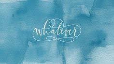 Blue Teal Watercolor Whatever Desktop Wallpaper Background Mavi Duvar Kagitlari Macbook Air Doodle Desenleri