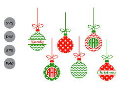 Download Free Christmas Svg Ornaments Christmas Ornaments Monogram Holiday Svg Crafter File Free Svg Cut Files Svg Cut Files Are A Graphic Silhouette Cameo Or Cricut